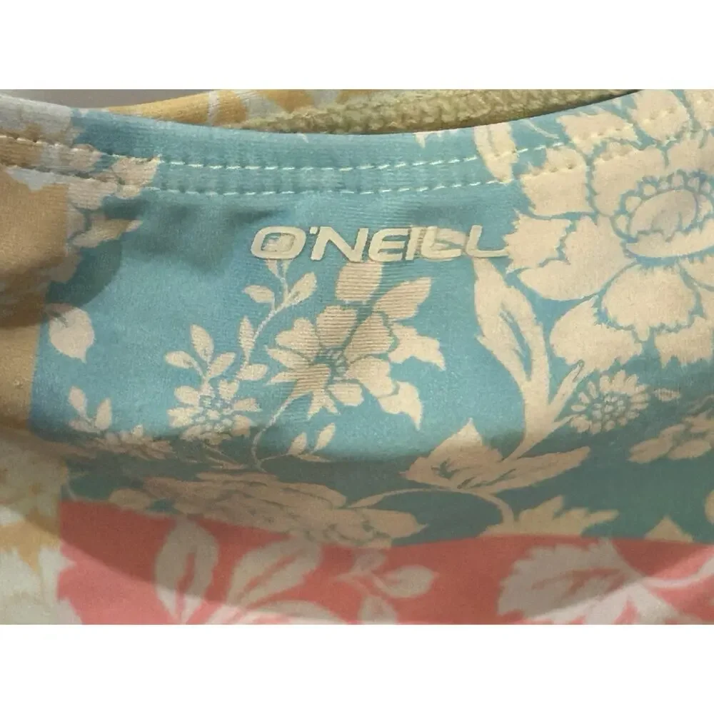 O'neill Olivia Ruffle Strap Bralette Swimsuit Girls size 10